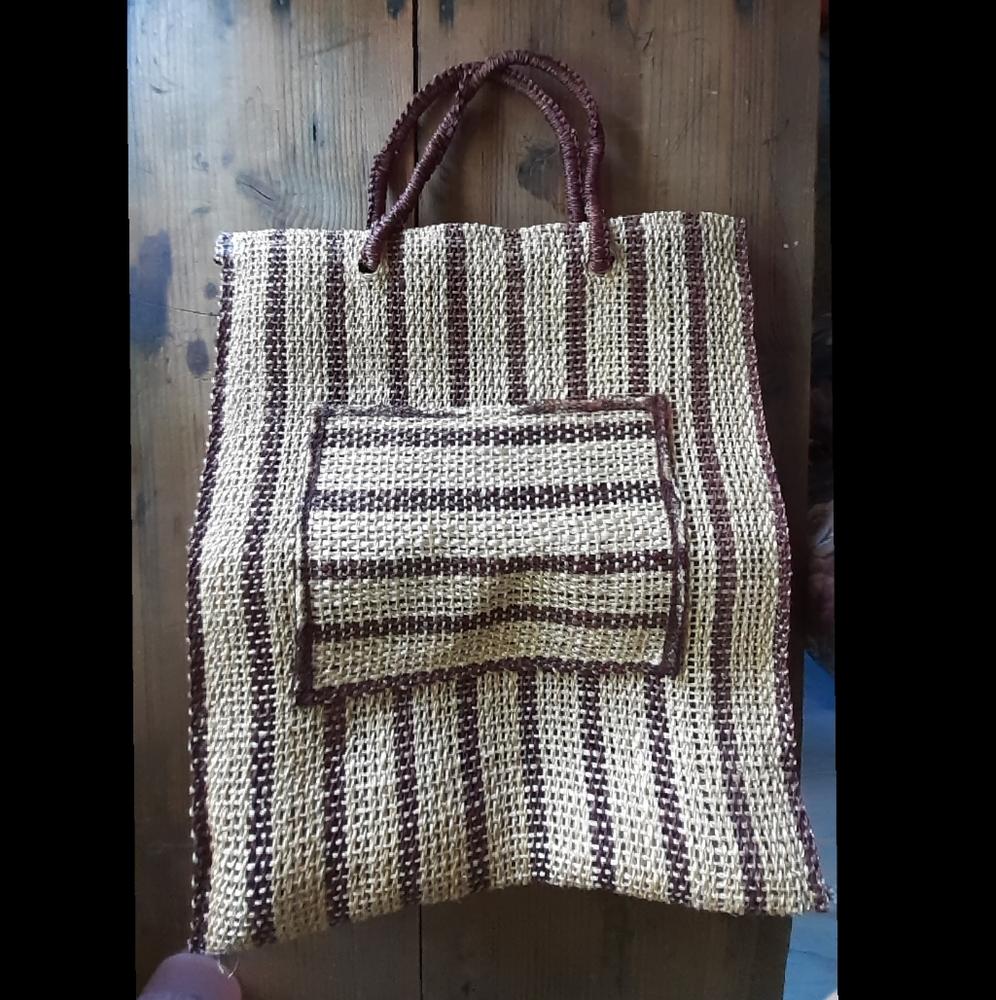 Woven Straw Bag